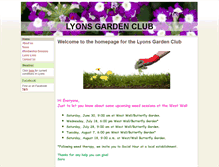 Tablet Screenshot of lyonsgardenclub.org